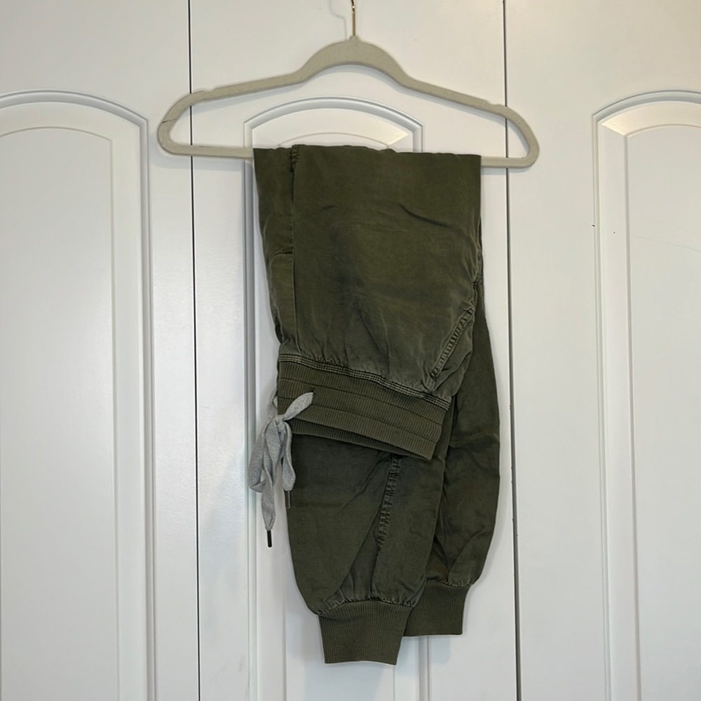 Aerie green cargo pant